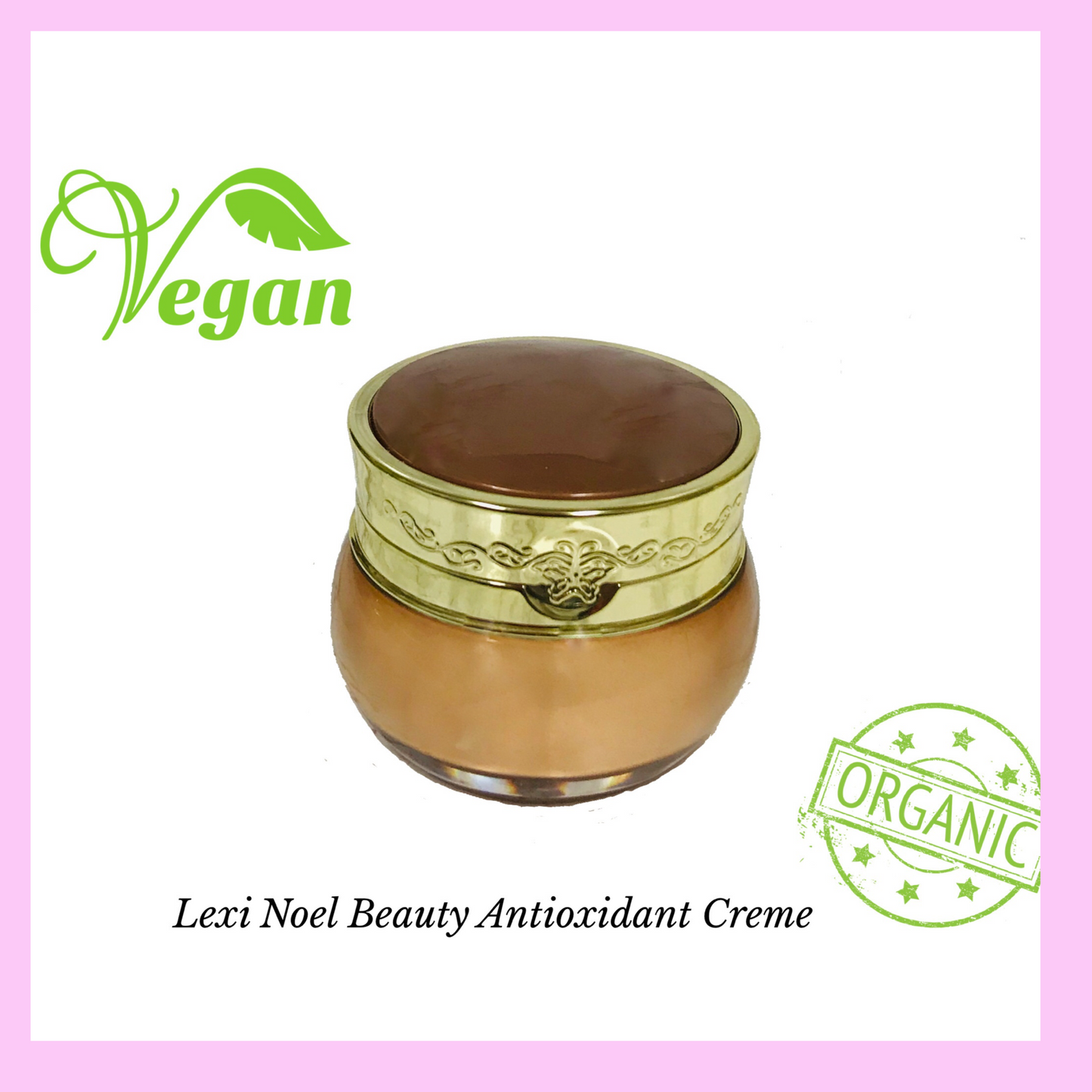 Organic Vegan Antioxidant Face Cream